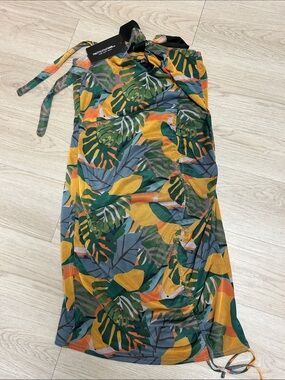 PrettyLittleThing | Dresses | Plt V Bar Bandeau Sleeveless Midi Dress |  Poshmark